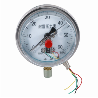 Electric Contact Pressure Gauge ss Case 100mm 0~60 Mpa