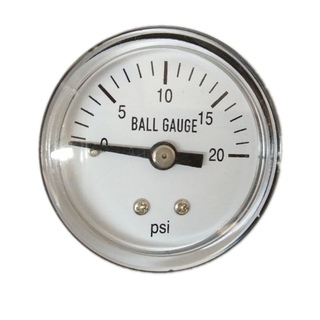 Ball inflator gauge 25mm 0~20 psi