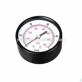 HF Back Connection -0.1-0MPa 60mm Vacuum General Bourdon Tube Water Pressure Meter Test Gauges