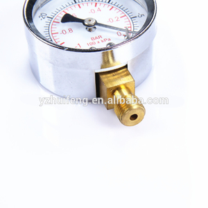HF Y50 Cheap Pressure Gauge -30inHg/-1BAR-0 Vacuum Oxygen Cylinders